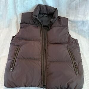 new theory puffer vest size Large